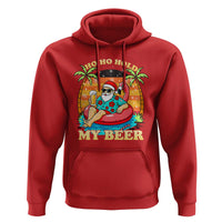 Santa Beer Christmas Hoodie Ho Ho Ho My Beer - Wonder Print Shop