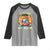 Santa Beer Christmas Raglan Shirt Ho Ho Ho My Beer - Wonder Print Shop