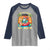 Santa Beer Christmas Raglan Shirt Ho Ho Ho My Beer - Wonder Print Shop