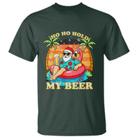 Santa Beer Christmas T Shirt Ho Ho Ho My Beer - Wonder Print Shop