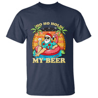 Santa Beer Christmas T Shirt Ho Ho Ho My Beer - Wonder Print Shop