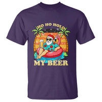 Santa Beer Christmas T Shirt Ho Ho Ho My Beer - Wonder Print Shop