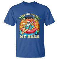 Santa Beer Christmas T Shirt Ho Ho Ho My Beer - Wonder Print Shop