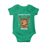 Reindeer Christmas Meme Baby Onesie Nothing For You Whore - Wonder Print Shop