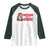 Santa Christmas Meme Raglan Shirt Nothing For You Whore - Wonder Print Shop