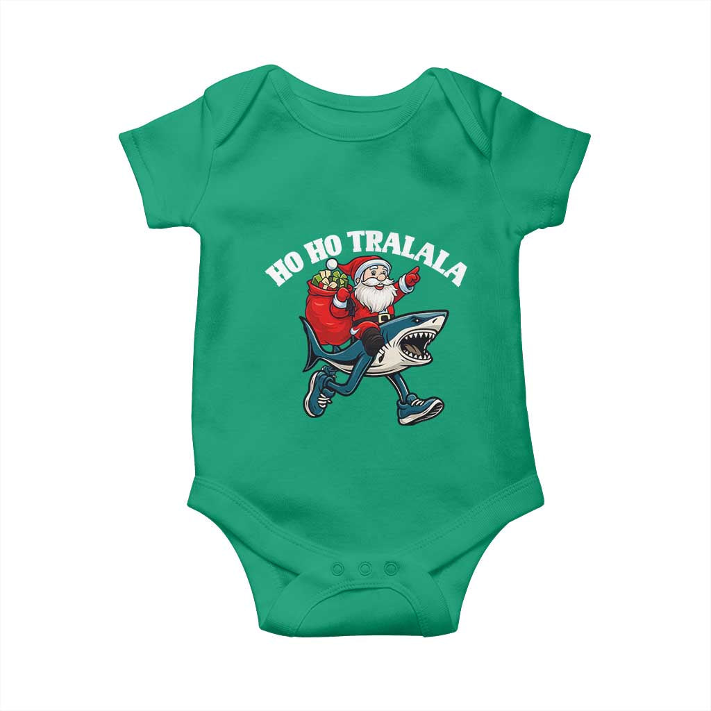 Tralalero Tralala Christmas Meme Baby Onesie Santa Xmas Ho Ho Ho - Wonder Print Shop
