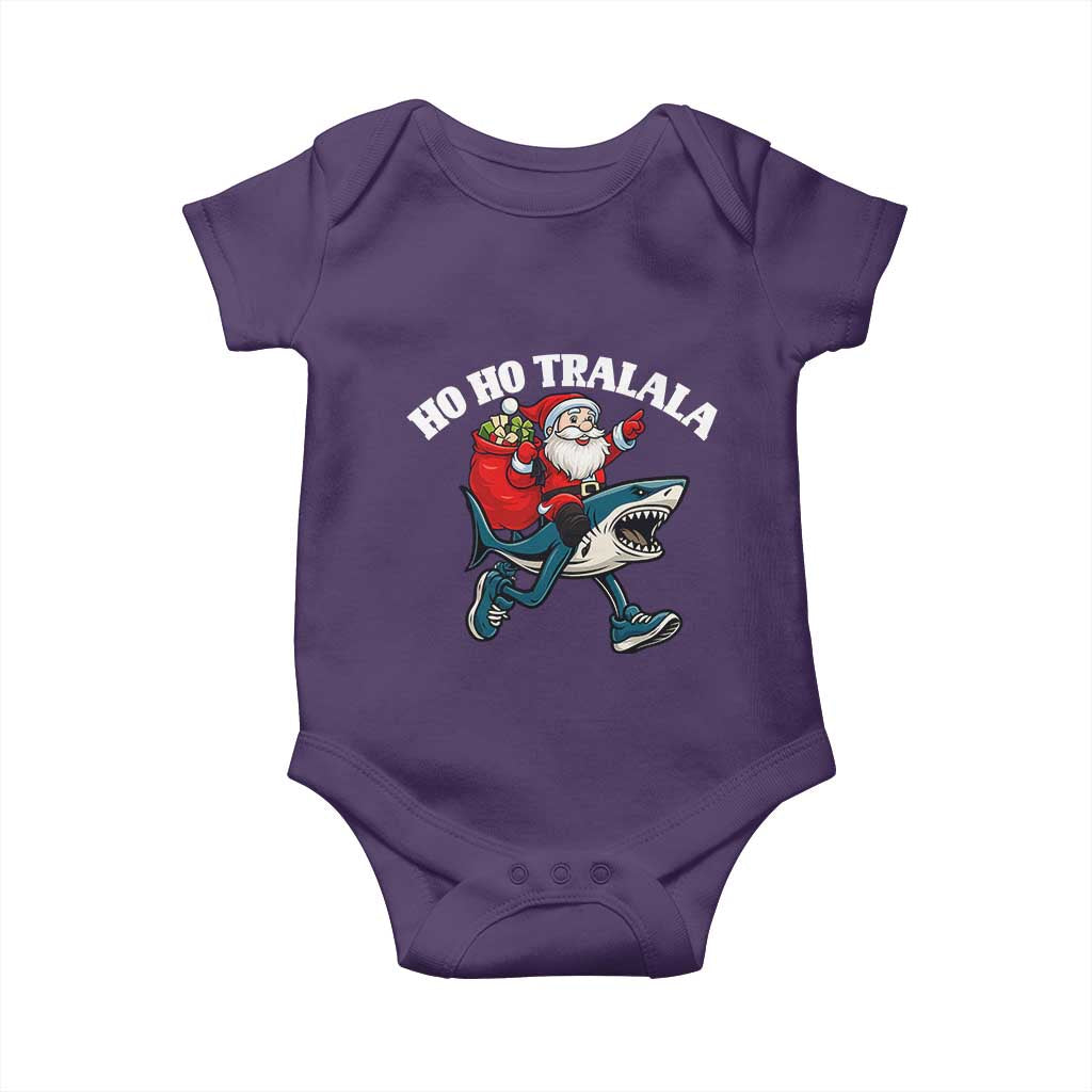 Tralalero Tralala Christmas Meme Baby Onesie Santa Xmas Ho Ho Ho - Wonder Print Shop