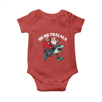 Tralalero Tralala Christmas Meme Baby Onesie Santa Xmas Ho Ho Ho - Wonder Print Shop
