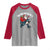 Tralalero Tralala Christmas Meme Raglan Shirt Santa Xmas Ho Ho Ho - Wonder Print Shop