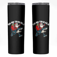 Tralalero Tralala Christmas Meme Skinny Tumbler Santa Xmas Ho Ho Ho