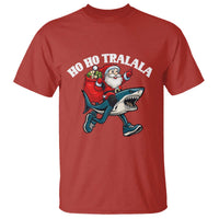 Tralalero Tralala Christmas Meme T Shirt Santa Xmas Ho Ho Ho - Wonder Print Shop