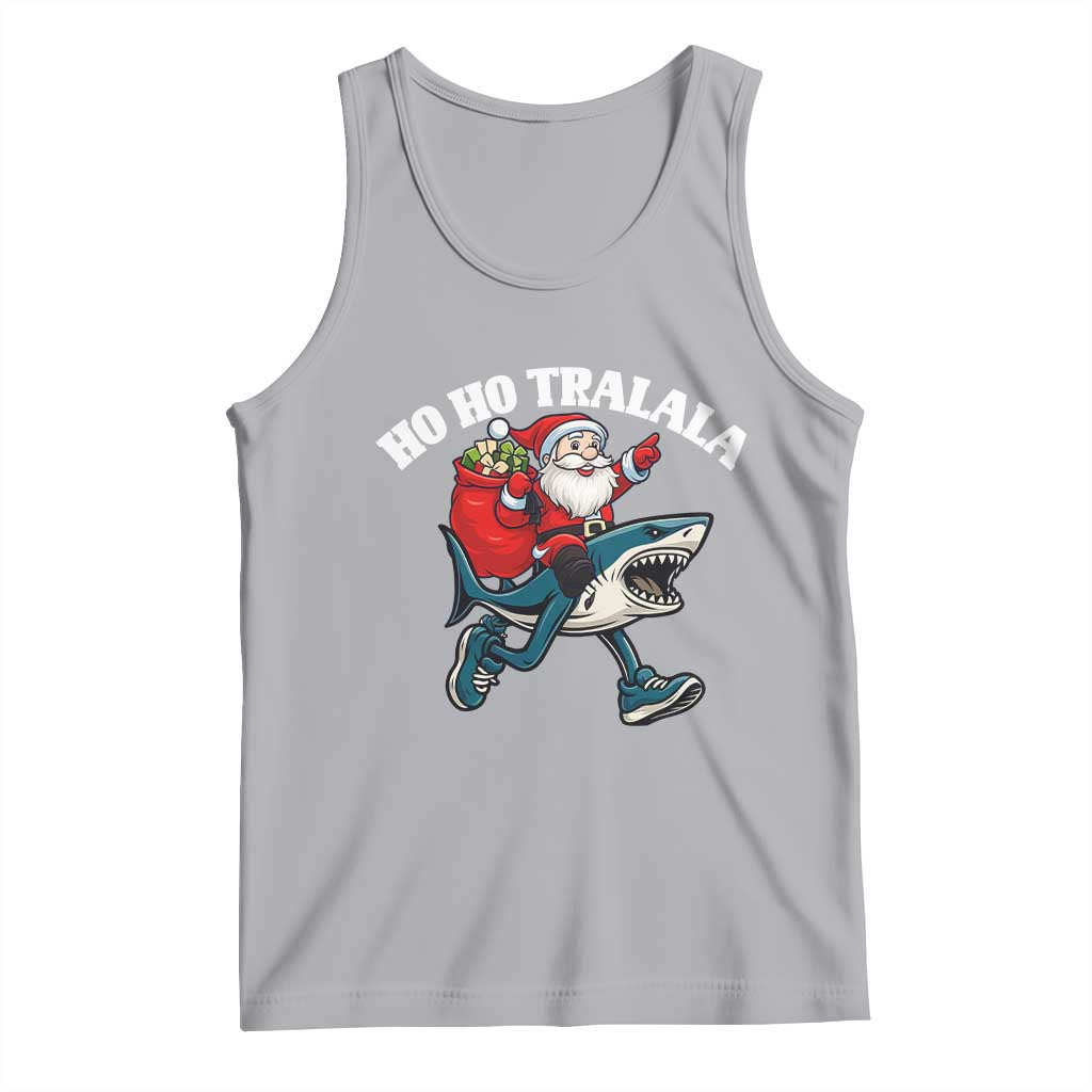 Tralalero Tralala Christmas Meme Tank Top Santa Xmas Ho Ho Ho - Wonder Print Shop