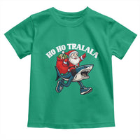 Tralalero Tralala Christmas Meme Toddler T Shirt Santa Xmas Ho Ho Ho - Wonder Print Shop