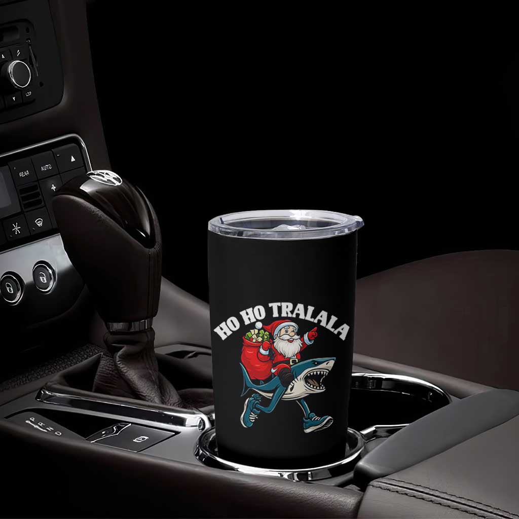 Tralalero Tralala Christmas Meme Tumbler Cup Santa Xmas Ho Ho Ho