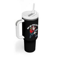 Tralalero Tralala Christmas Meme Tumbler With Handle Santa Xmas Ho Ho Ho