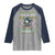 Tralalero Tralala Christmas Meme Raglan Shirt Snowboard Ugly Xmas - Wonder Print Shop