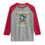 Tralalero Tralala Christmas Meme Raglan Shirt Snowboard Ugly Xmas - Wonder Print Shop
