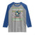 Tralalero Tralala Christmas Meme Raglan Shirt Snowboard Ugly Xmas - Wonder Print Shop