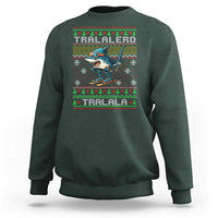Tralalero Tralala Christmas Meme Sweatshirt Snowboard Ugly Xmas - Wonder Print Shop