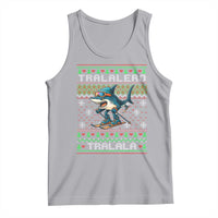 Tralalero Tralala Christmas Meme Tank Top Snowboard Ugly Xmas - Wonder Print Shop