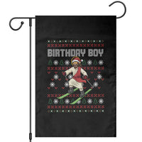 Jesus Christmas Meme Garden Flag Snowboard Birthday Boy Ugly Xmas - Wonder Print Shop