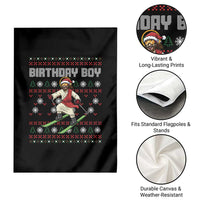 Jesus Christmas Meme Garden Flag Snowboard Birthday Boy Ugly Xmas - Wonder Print Shop