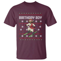 Jesus Christmas Meme T Shirt Snowboard Birthday Boy Ugly Xmas - Wonder Print Shop