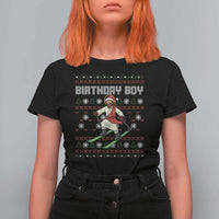 Jesus Christmas Meme T Shirt For Women Snowboard Birthday Boy Ugly Xmas - Wonder Print Shop
