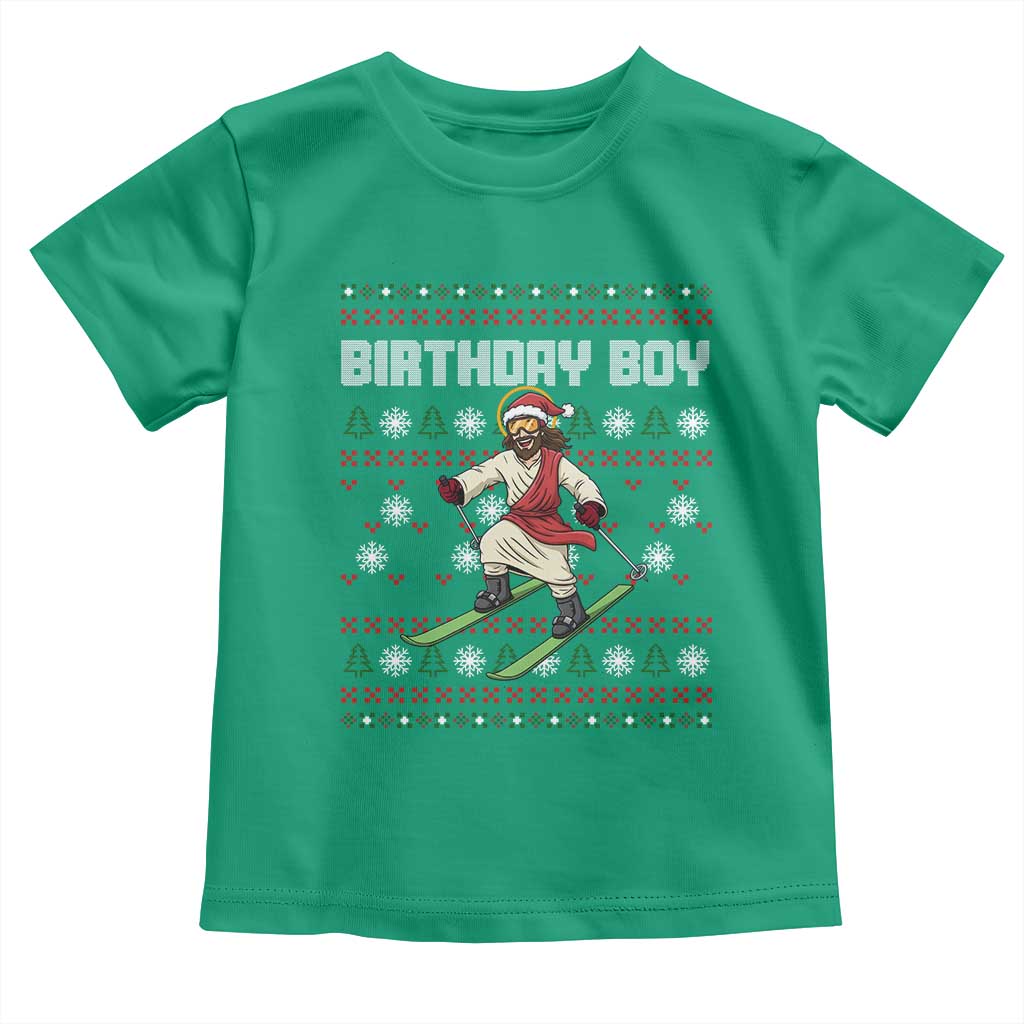 Jesus Christmas Meme Toddler T Shirt Snowboard Birthday Boy Ugly Xmas - Wonder Print Shop
