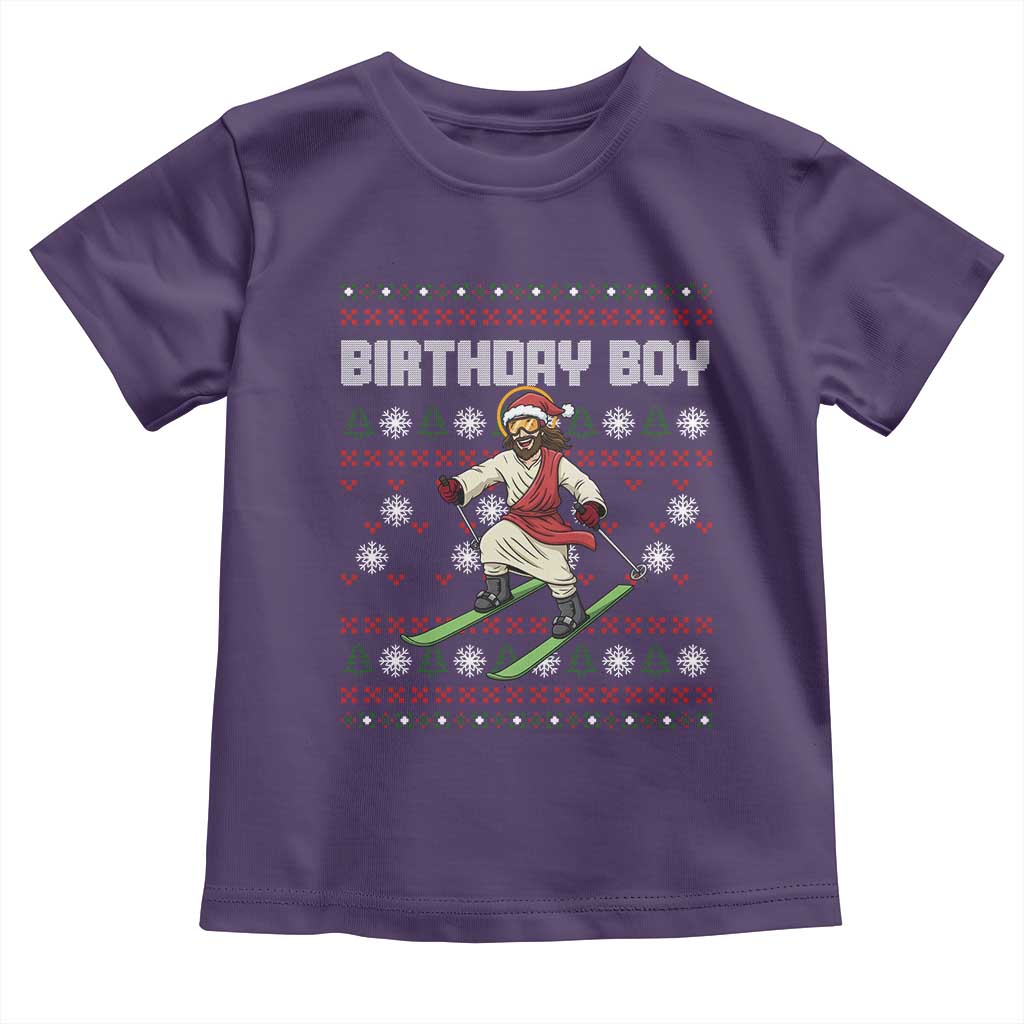 Jesus Christmas Meme Toddler T Shirt Snowboard Birthday Boy Ugly Xmas - Wonder Print Shop