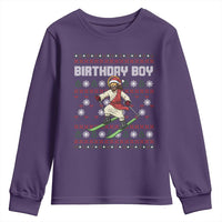 Jesus Christmas Meme Youth Sweatshirt Snowboard Birthday Boy Ugly Xmas - Wonder Print Shop