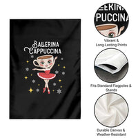 Ballerina Cappuccina Christmas Garden Flag Italian Brainrot Meme - Wonder Print Shop