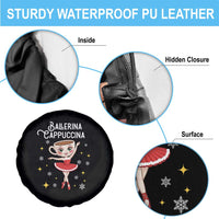 Ballerina Cappuccina Christmas Spare Tire Cover Italian Brainrot Meme - Wonder Print Shop