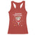 Ballerina Cappuccina Christmas Racerback Tank Top Italian Brainrot Meme - Wonder Print Shop