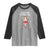 Ballerina Cappuccina Christmas Raglan Shirt Italian Brainrot Meme - Wonder Print Shop