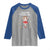 Ballerina Cappuccina Christmas Raglan Shirt Italian Brainrot Meme - Wonder Print Shop