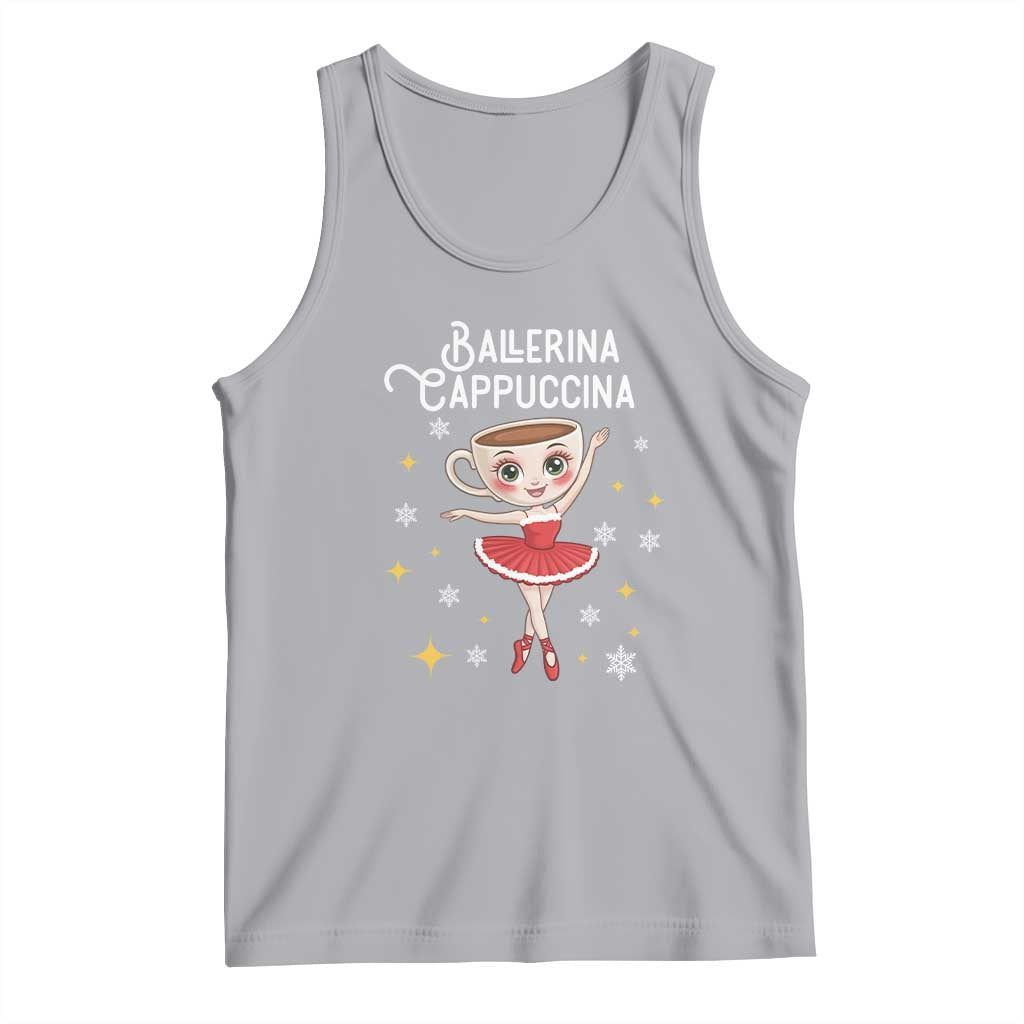 Ballerina Cappuccina Christmas Tank Top Italian Brainrot Meme - Wonder Print Shop