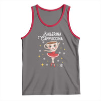Ballerina Cappuccina Christmas Tank Top Italian Brainrot Meme - Wonder Print Shop