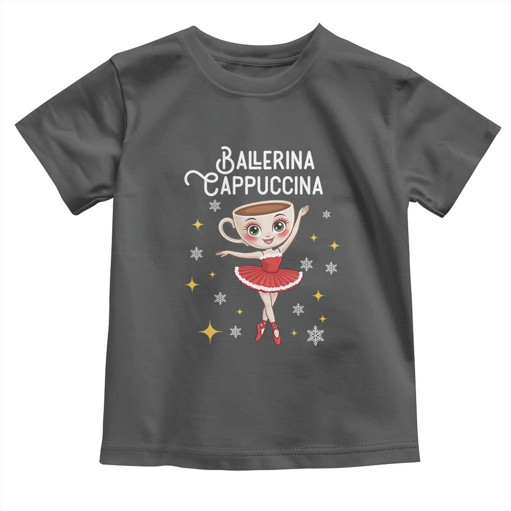 Ballerina Cappuccina Christmas Toddler T Shirt Italian Brainrot Meme - Wonder Print Shop