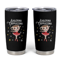 Ballerina Cappuccina Christmas Tumbler Cup Italian Brainrot Meme
