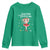 Ballerina Cappuccina Christmas Youth Sweatshirt Italian Brainrot Meme - Wonder Print Shop