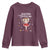Ballerina Cappuccina Christmas Youth Sweatshirt Italian Brainrot Meme - Wonder Print Shop