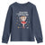 Ballerina Cappuccina Christmas Youth Sweatshirt Italian Brainrot Meme - Wonder Print Shop