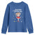 Ballerina Cappuccina Christmas Youth Sweatshirt Italian Brainrot Meme - Wonder Print Shop