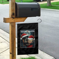 Funny Christmas Couple Garden Flag Italian Brainrot Meme - Wonder Print Shop