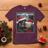 Funny Christmas Couple T Shirt Italian Brainrot Meme - Wonder Print Shop