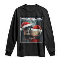 Funny Christmas Couple Long Sleeve Shirt Italian Brainrot Meme - Wonder Print Shop