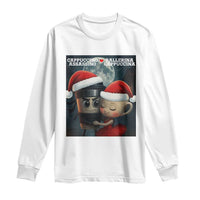 Funny Christmas Couple Long Sleeve Shirt Italian Brainrot Meme - Wonder Print Shop