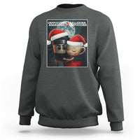 Funny Christmas Couple Sweatshirt Italian Brainrot Meme - Wonder Print Shop