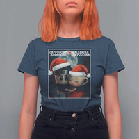 Funny Christmas Couple T Shirt For Women Italian Brainrot Meme - Wonder Print Shop